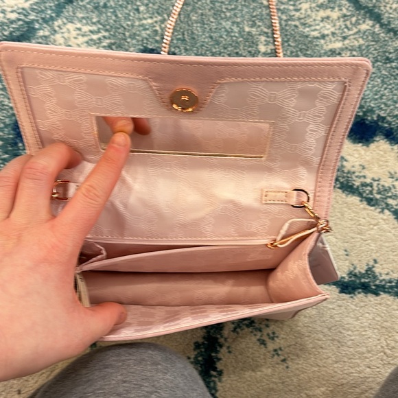 Ted Baker Pink Bow Clutch - Brand New with Tags - Picture 5 of 5